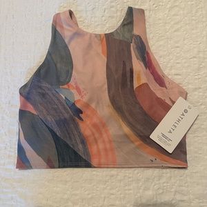 Athleta Conscious Crop Printed A-C M